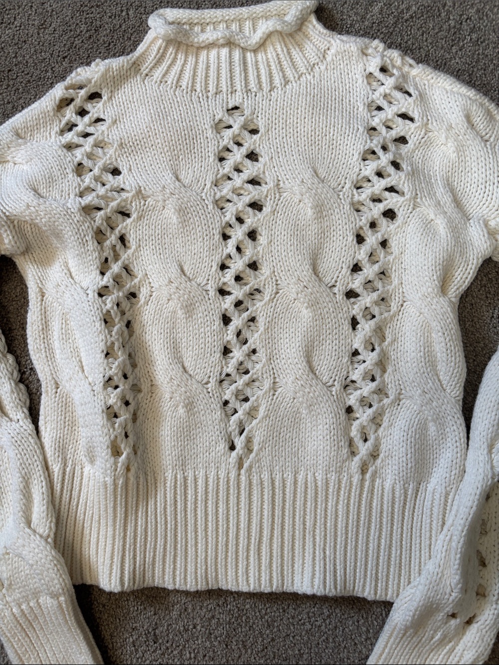 Express cable kit sweater - Picture 2 of 4
